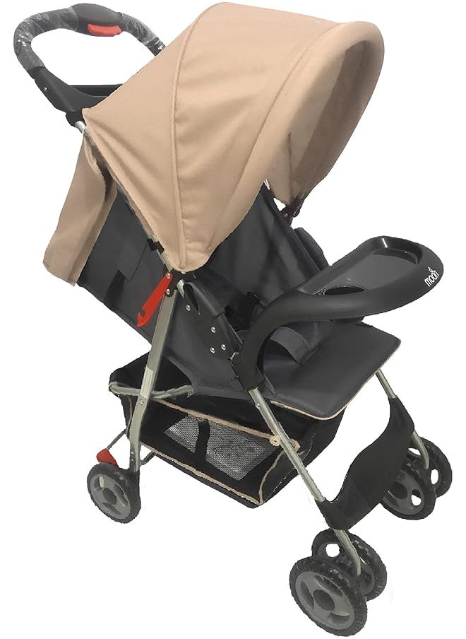 erorex Bezik One Fold Stroller Biege  - Image 1