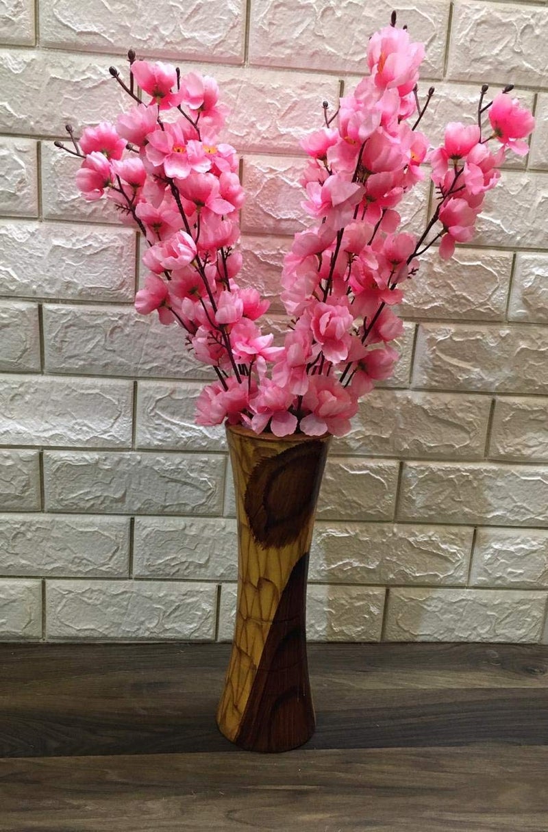 Everbuy® Artificial Baby Pink Blossom Flower Bunch for Home Decor Office | Artificial Flower Bunches for Vases (7 Sticks, 60 cm) - Image 5