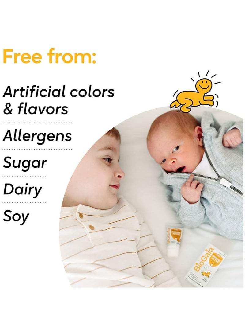 BioGaia Baby Protectis Drops, Immune Active, 0-36 Months, 0.34 fl oz (10 ml)  - Image 5