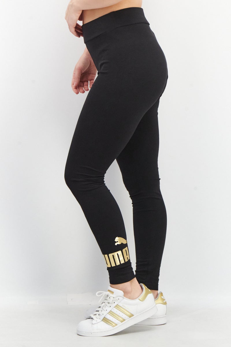 PUMA Women Sport Fit Training Leggings, Black - Image 4