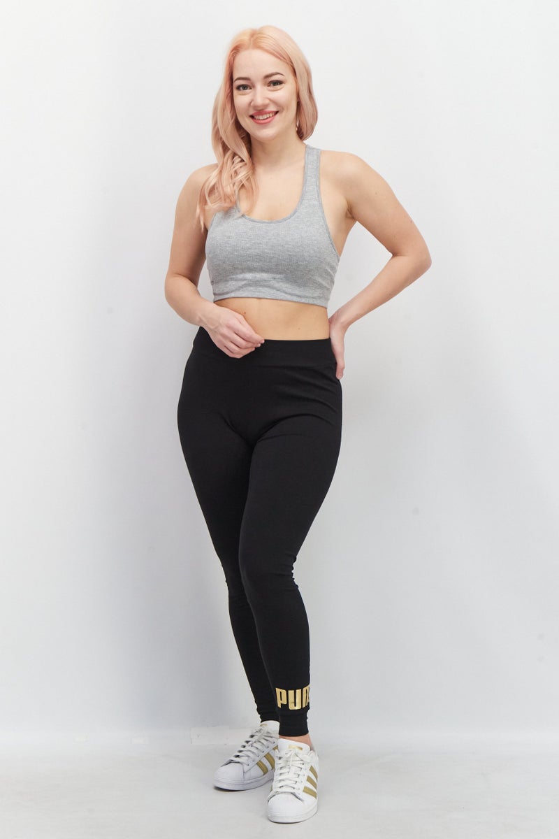 PUMA Women Sport Fit Training Leggings, Black - Image 2