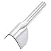 uxcell uxcell V-Shape Leather Cutter Punch 40mm Strap End Punch Tool for Crafting Strap Belt Wallet and Bag  - Image 2