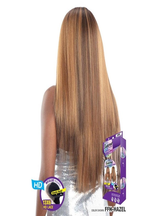Shake-N-Go Snatched Glueless Lace Synthetic Wig - Lumi (Color : 4 Medium Brown) - Image 5