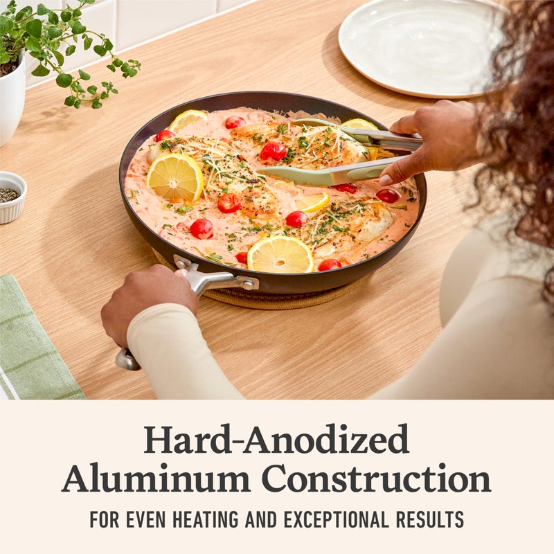 CalphalonÂ® Hard-Anodized Nonstick 12-Inch Frying Pan - Image 5