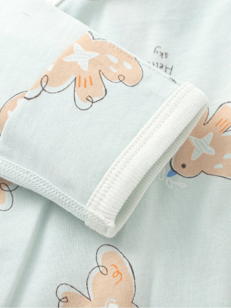 Balabala Unisex Set Of Two Wrap Style Bodysuits - Image 3