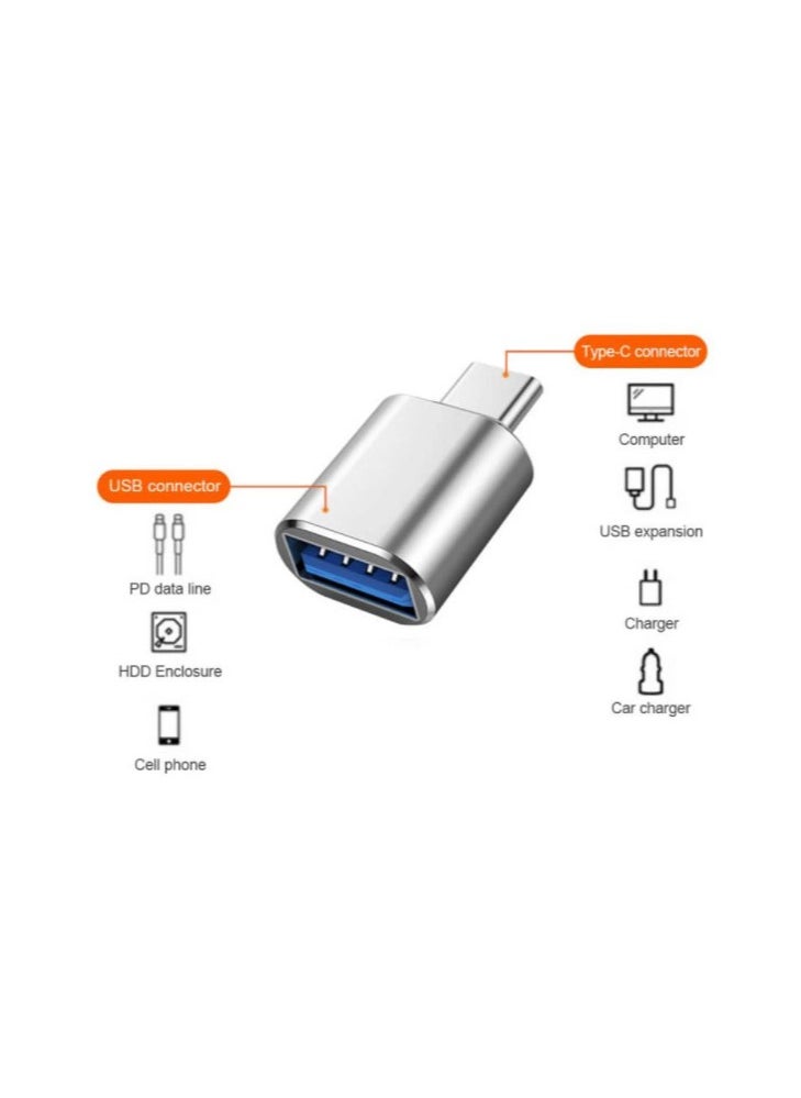Samu - Type-C to USB Conversion Head Charging Data Conversion Head - Image 1