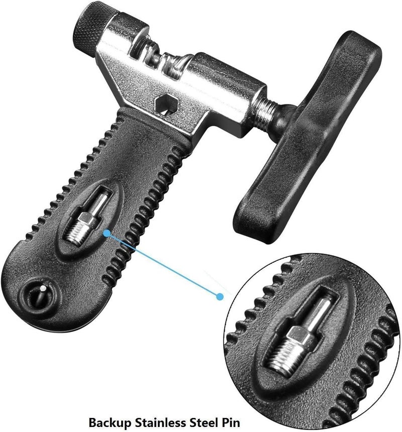 Oumers Universal Bike Chain Tool, Road & Mountain Bicycle Chain Breaker & Installer Kit, Chian Splitter Repair Kit - Image 4