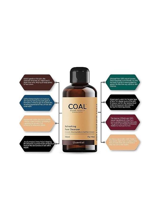 COAL CLEAN BEAUTY COAL Clean Beauty Refreshing Face Cleanser  - Image 5
