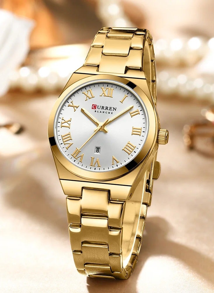 CURREN Watch 9095 Women's Watch Ladies Creative Steel Women's Bracelet Watch Women's Clock Relogio Feminine Montre Femme With Free Box - Image 3