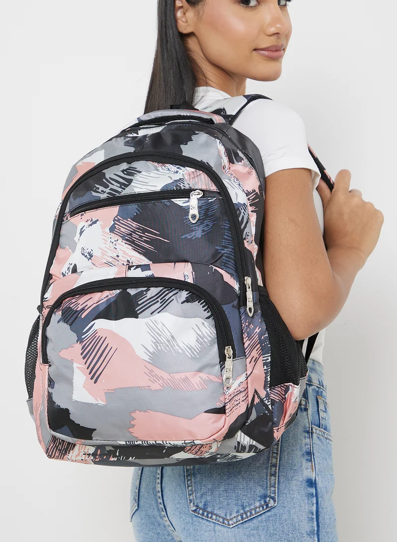 Ginger 3 Piece Set Laptop Backpack, Lunch Bag And Wallet