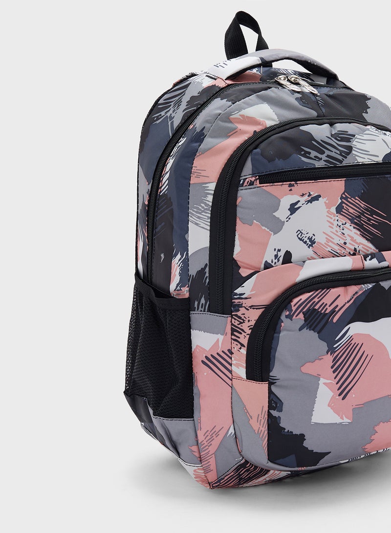 Ginger 3 Piece Set Laptop Backpack, Lunch Bag And Wallet - Image 4