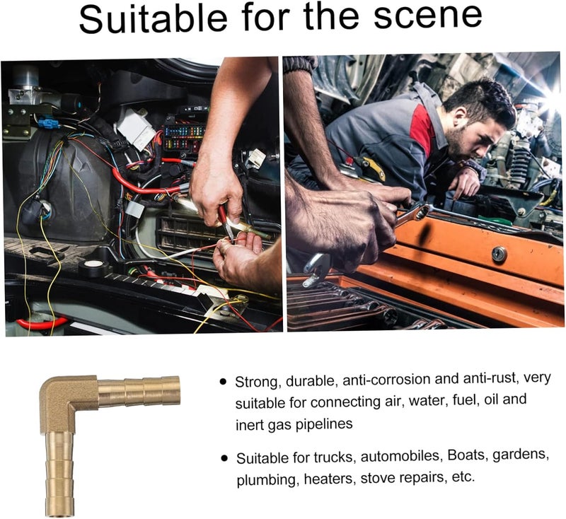 30pcs Quality Material Tubing Elbow Connector Made for Air Water Fuel Oil Gas Lines Fitting Replacement - Image 3