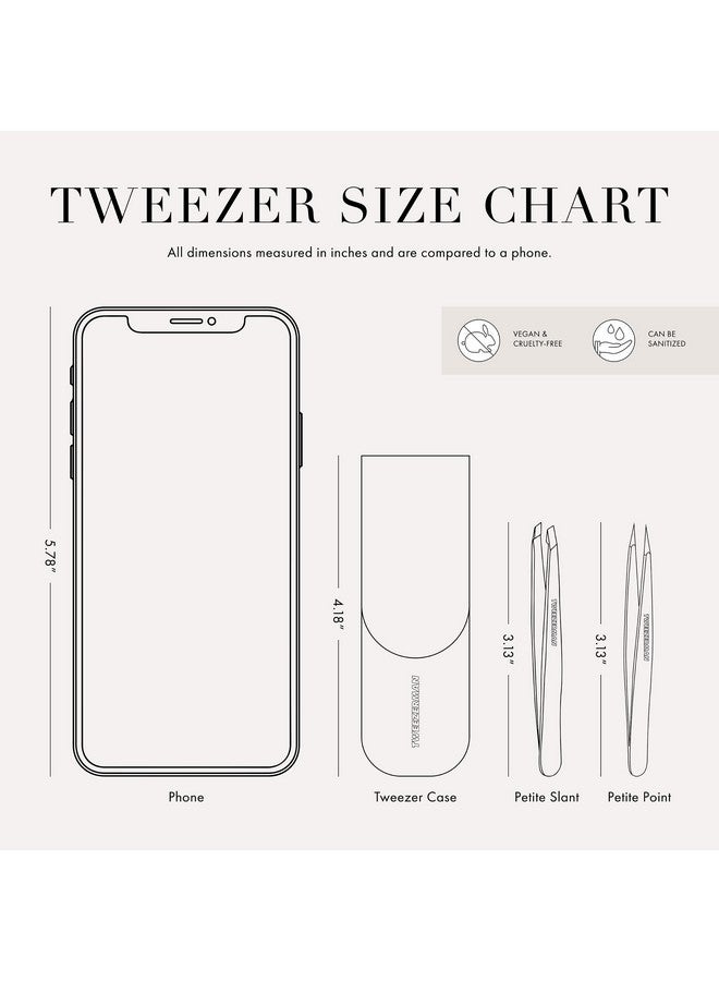 تويزرمان مجموعة ملاقط صغيرة من تويزرمان، شاي وردي حصري - Image 4