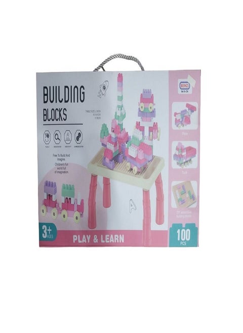 Building Blocks Play & Learn (100) PCS