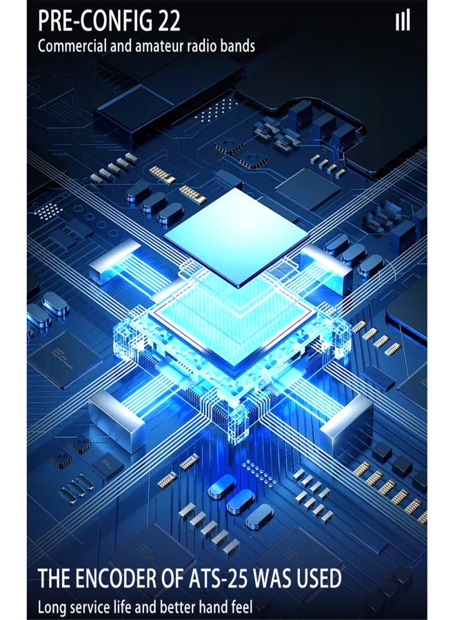 ATS-20+Si4732 Radio Receiver Multi-band Radio Receiver DSP SDR Receiver FM AM (Medium Wave and Short Wave) and Single Sideband (Lower Sideband and Upper Sideband) - Image 3