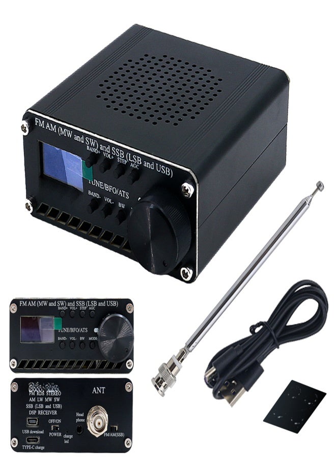 ATS-20+Si4732 Radio Receiver Multi-band Radio Receiver DSP SDR Receiver FM AM (Medium Wave and Short Wave) and Single Sideband (Lower Sideband and Upper Sideband) - Image 1