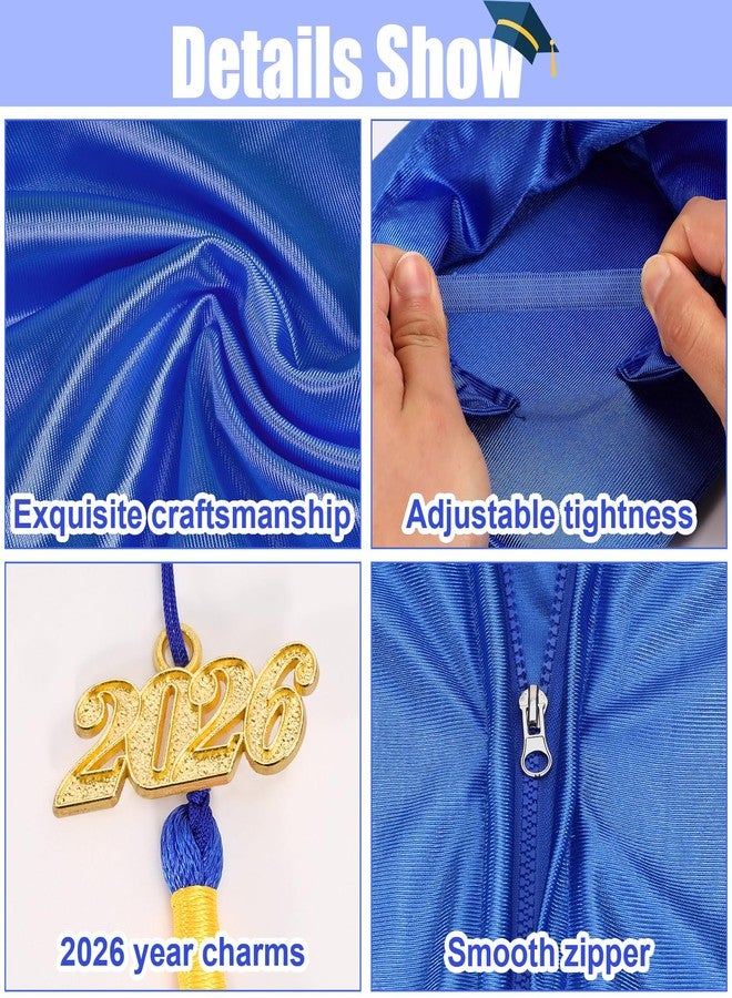 VICAMB Kindergarten Graduation Cap and Gown Set,Kids Graduation Outfit with 2026 Tassel and Sash for Boys and Girls - Image 3