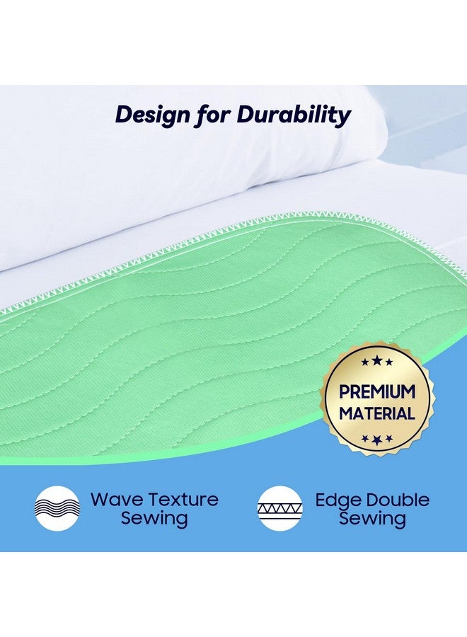 FYGRIP 4 Pack 36” x 36” Extra Heavy Absorbency Washable Underpads, Waterproof Quick Drying Nursing Pads Incontinence Bed Pads, Reusable Washable Pee Pads for Dogs, Diaper Changing & Adults - Image 5