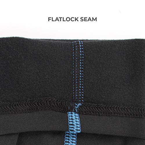 FITEXTREME Womens MAXHEAT Fleece Long Johns Thermal Underwear Set Black S - Image 5
