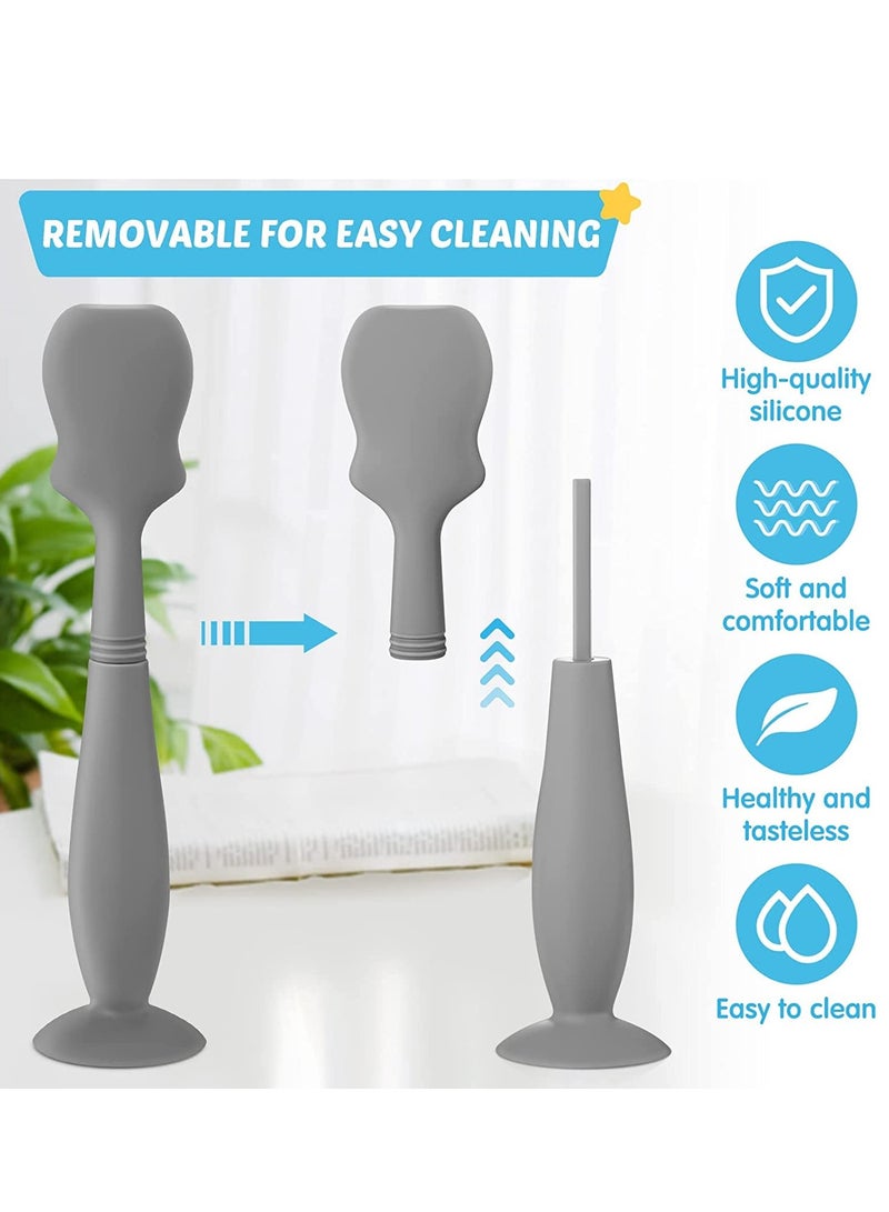 Silicone Baby Diaper Cream Applicator Set - Gentle Diaper Rash Relief with Soft Brush - Newborn Essentials for Baby Care - Image 5