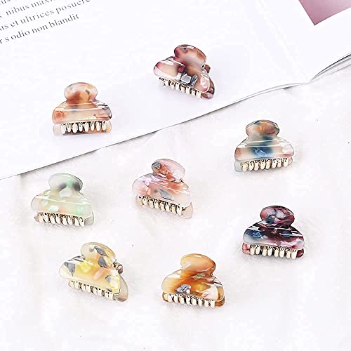 ZEPOLI - Hair Claw Clips for Women Girls Tortoise Barrettes Acrylic Small Hair Jaw Clips (Multi-colour) (6 PACK, BIG) - Image 3