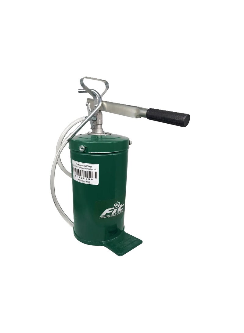 Manual Grease Pump, Round Barrel 16 KG – FIT