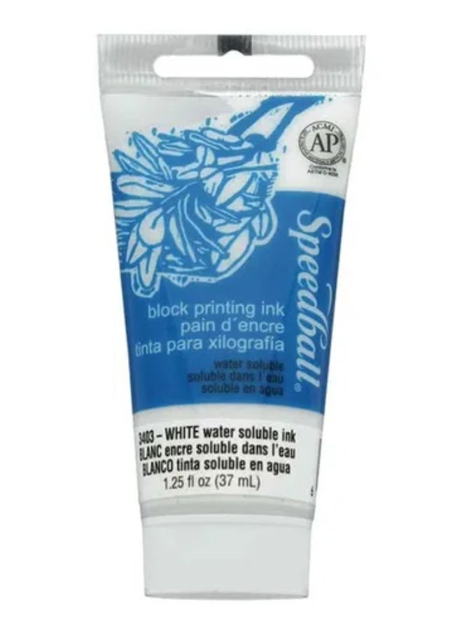 سبيد بول حبر طباعة قابل للذوبان في الماء 37 مل لون ابيض 3403 - Image 2