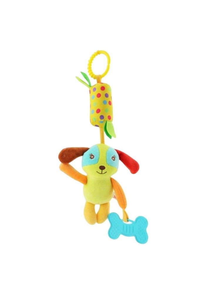 Soft Hanging Baby Rattle Toy with Teethers, Ring Clip, for Stroller, Car Seat, Travel Bed for Boys and Girls, 1pc, 35cm CODE / SKK-003 - Image 2