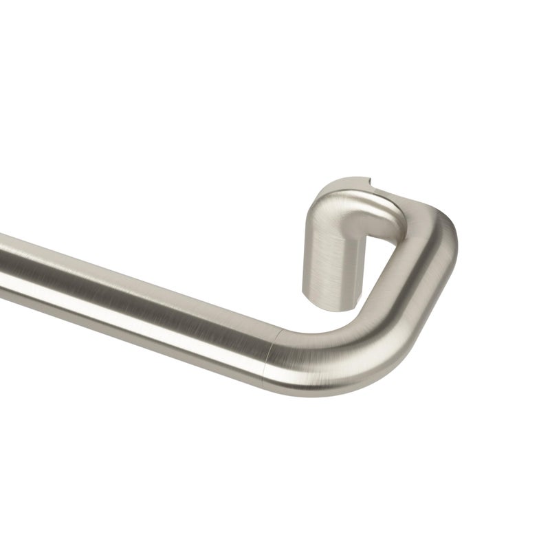 Umbra Twilight Curtain Rod Set Wrap Around Design Ideal for Blackout or Room Darkening Panels 30 to 84 Inches Nickel - Image 2