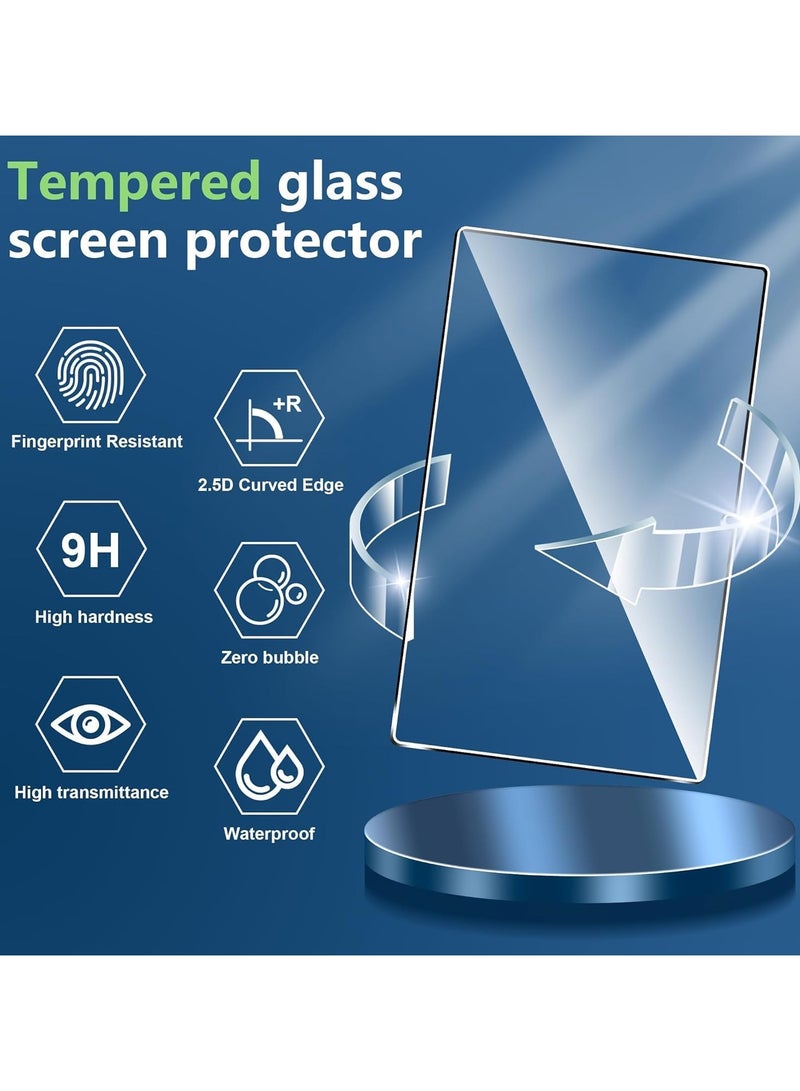 general 【2 Pack】 Screen Protector Compatible Lenovo Idea Tab Pro 12.7 inch Tempered Glass Film, HD Clear, Scratch Resistant, Sensitive, 9H Hardness and Bubble Free - Image 2
