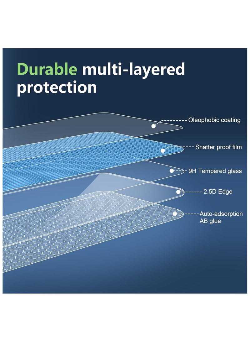 general 【2 Pack】 Screen Protector Compatible Lenovo Idea Tab Pro 12.7 inch Tempered Glass Film, HD Clear, Scratch Resistant, Sensitive, 9H Hardness and Bubble Free - Image 5