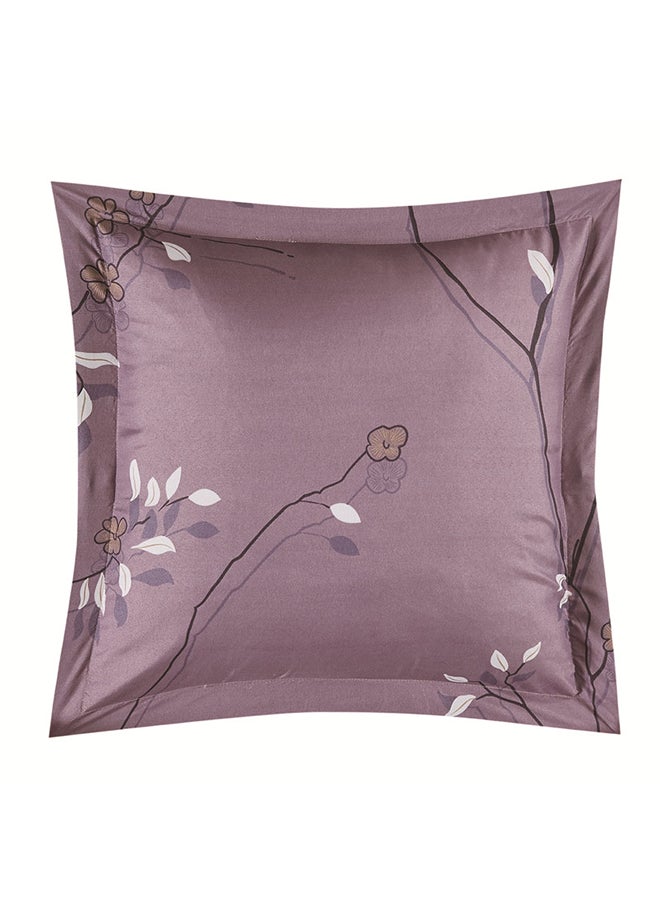 Comforter Set Made Of Soft Jacquard Silky Fabric With A Modern Distinctive And Prominent Pattern That Satisfies All Tastes 8 Pieces King Size