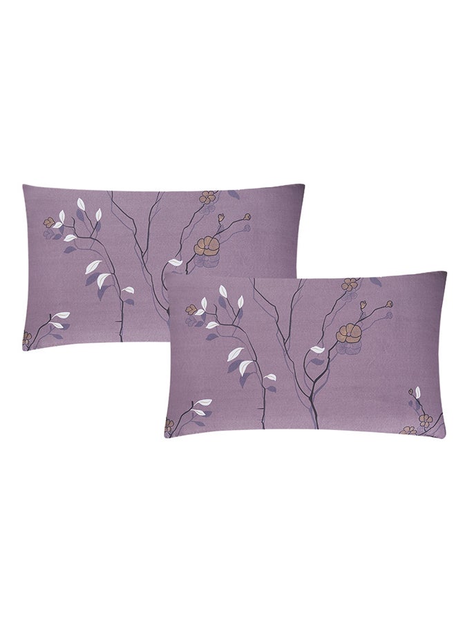 Comforter Set Made Of Soft Jacquard Silky Fabric With A Modern Distinctive And Prominent Pattern That Satisfies All Tastes 8 Pieces King Size