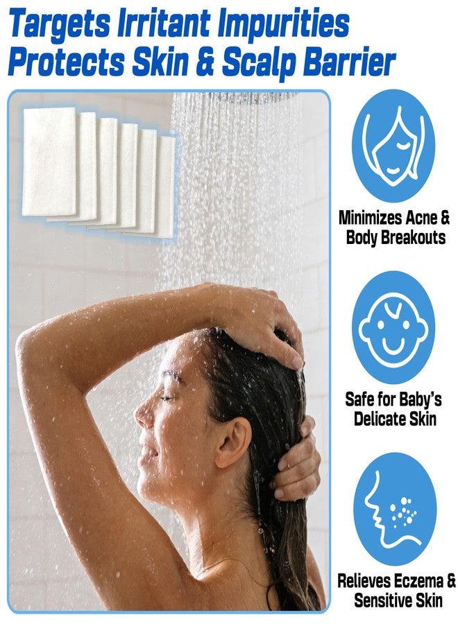 xcivi Replacement Pre Filter Sleeve for Weddell Duo Shower Filter, Protect Your Skin & Hair From Rust, Dust, Sand And Other Impurities, High-efficiency Pre Filter, Easy Installation (12 PCS), - Image 5