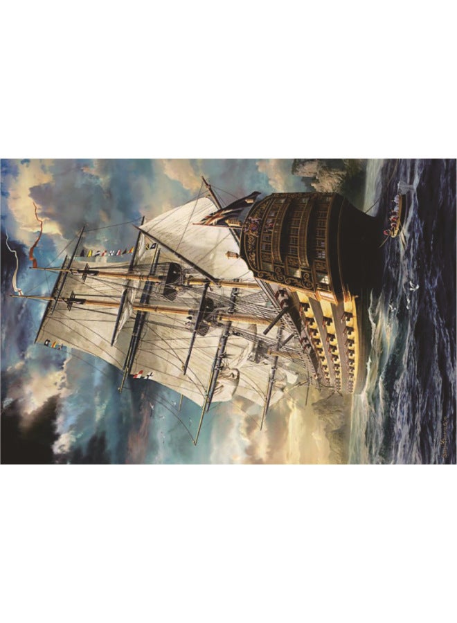 Puzzle Adult 1000 Pieces Of Wood One Thousand Pieces Of Wooden Toys Landscape Adult Decompression Oil Painting Puzzle Manufacturers Wholesale-Color:10-108 Great Navigation - Image 1