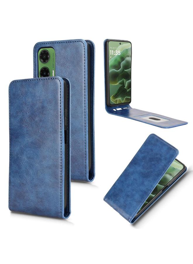 S-TOP Case For Motorola Moto G35 5G Magnetic Vertical Flip Leather Phone Case - Image 1