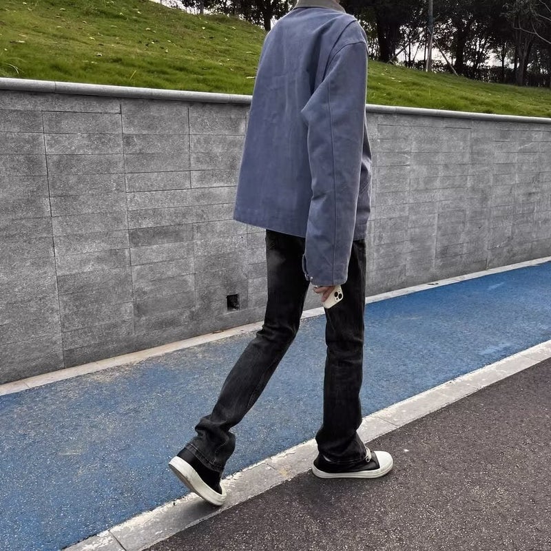 Unisex Casual Daily Denim Jeans - Image 4