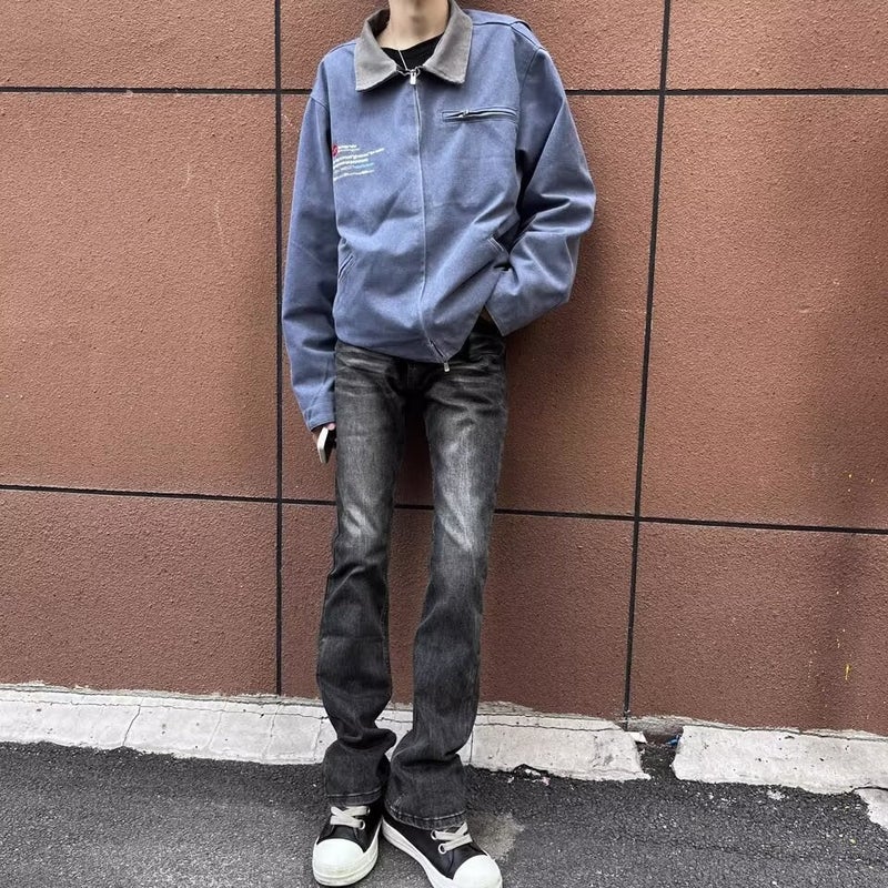 Unisex Casual Daily Denim Jeans - Image 2