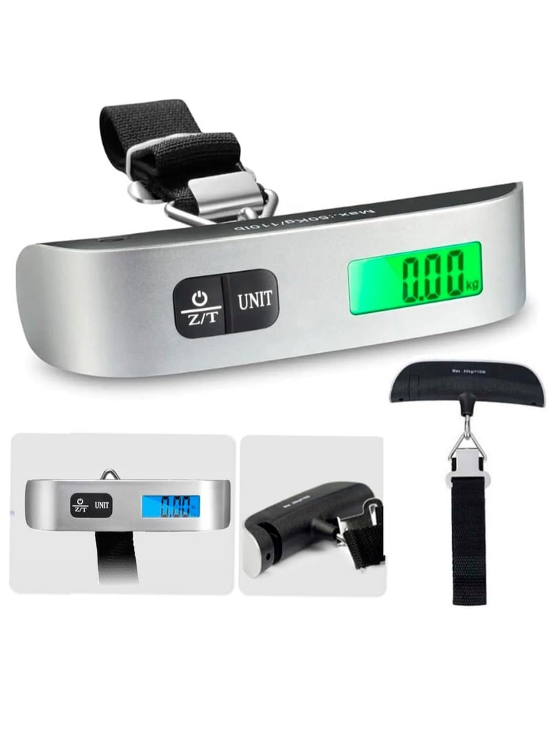 Click to open expanded view Portable Digital Luggage Scale, 10g to 50kg, Electronic Weighing Device for Travel Bags