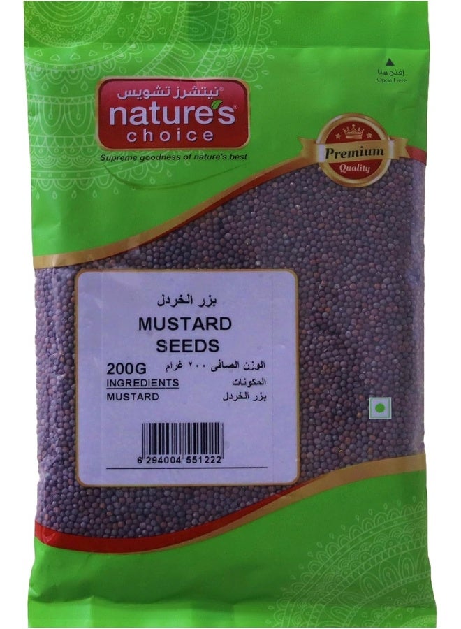 Natures Choice Mustard Seeds, 200 Gm