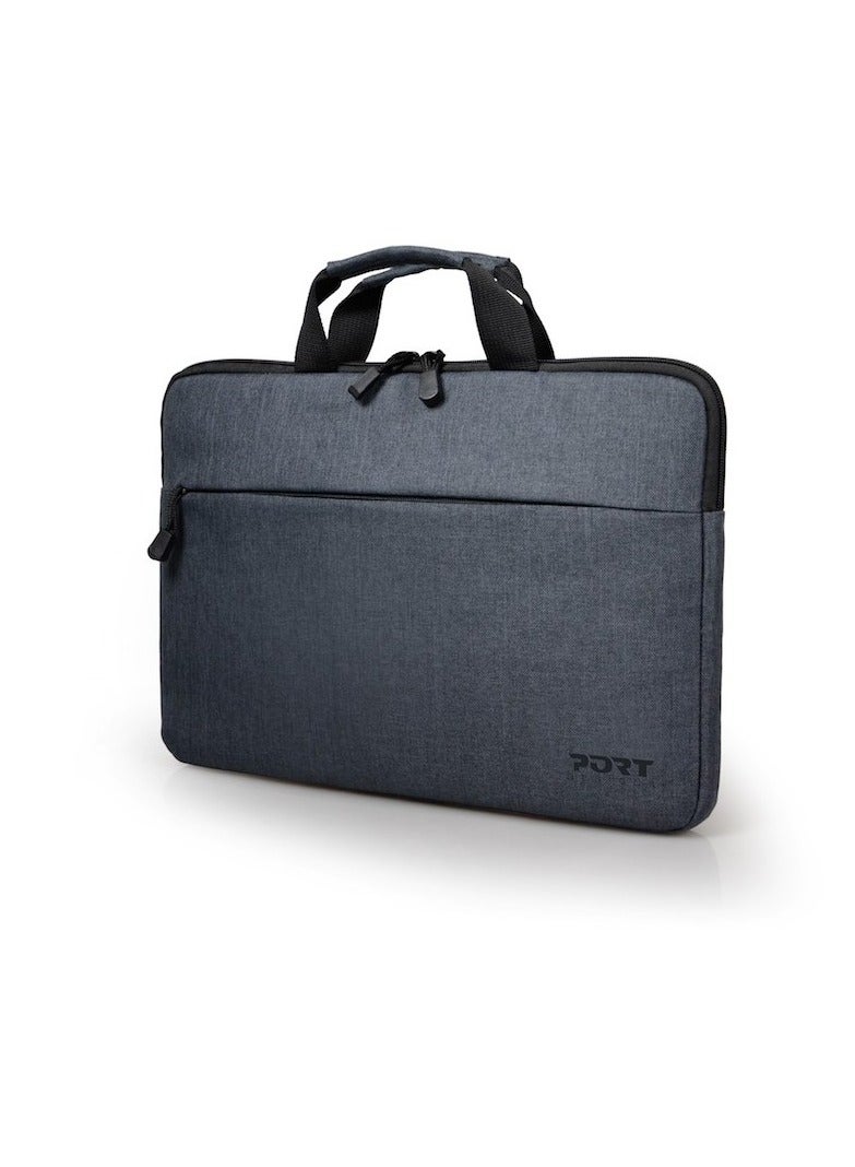 PORT Designs Laptop Bag BELIZE 13.3 Inch – Stylish & Durable Carry-On Companion, Grey | 110201  - Image 1