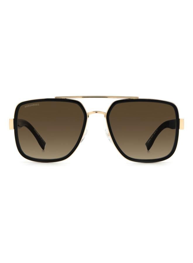 DSQUARED2 Square Double Bridge Sunglasses Frames - Image 3