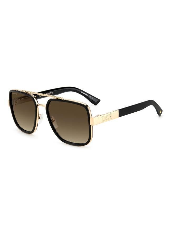 DSQUARED2 Square Double Bridge Sunglasses Frames - Image 1