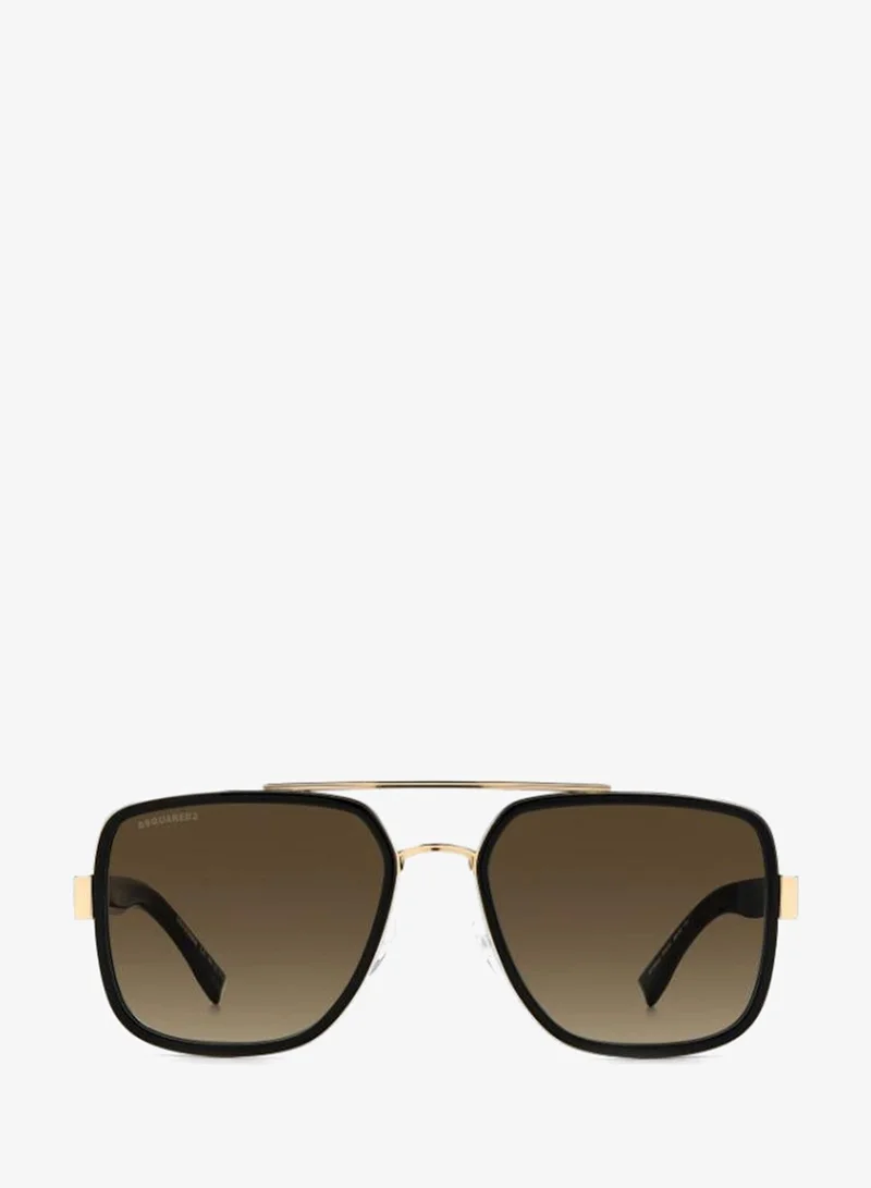 Dsquared2  Square Double Bridge Sunglasses Frames for Men | Best Price UAE