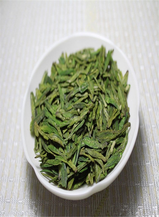 Luxtea شاي لوكستي الصيني من أفضل 10 أنواع شاي مشهورة - شيهو لونغ جينغ/بئر التنين في البحيرة الغربية/لونغ جينغ - درجة AAA (درجة ممتازة) - Image 3