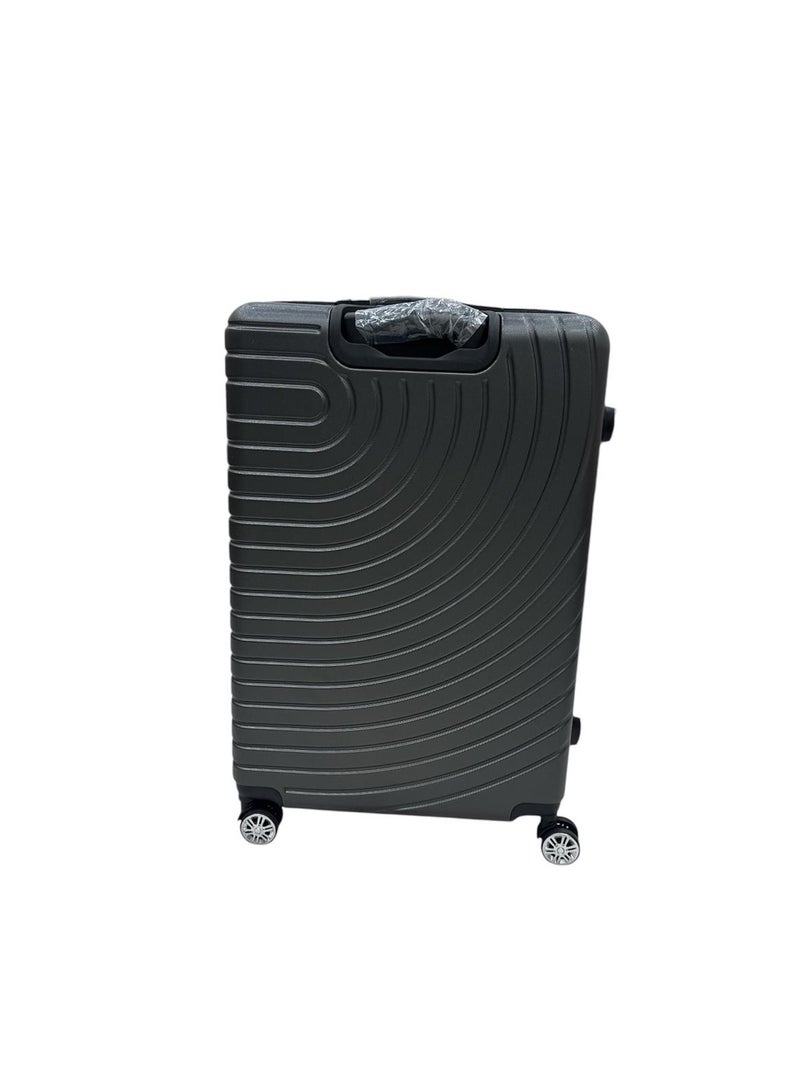 3-Piece Luggage Set, Sizes 20-24-28, Hard Shell ABS + PC Expandable Design, Spinner Wheels, TSA Lock (Dark Grey) - Image 3