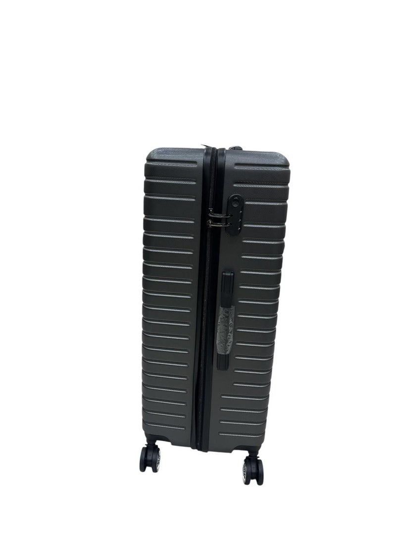 3-Piece Luggage Set, Sizes 20-24-28, Hard Shell ABS + PC Expandable Design, Spinner Wheels, TSA Lock (Dark Grey) - Image 4