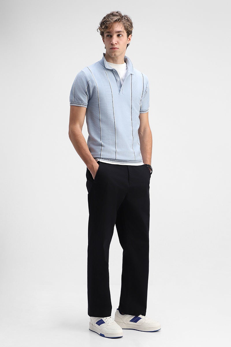 SNITCH Stretch Relaxed Fit Trousers - Image 3