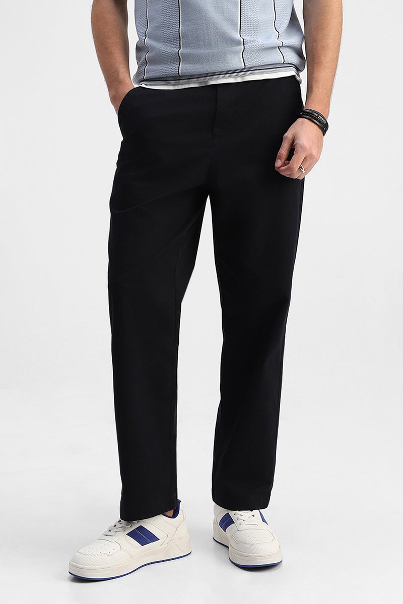 SNITCH Stretch Relaxed Fit Trousers - Image 1