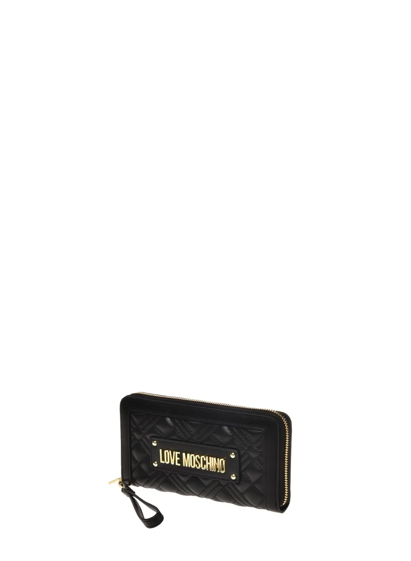 لوف موسكينو Quilted Zip Over Clutche
